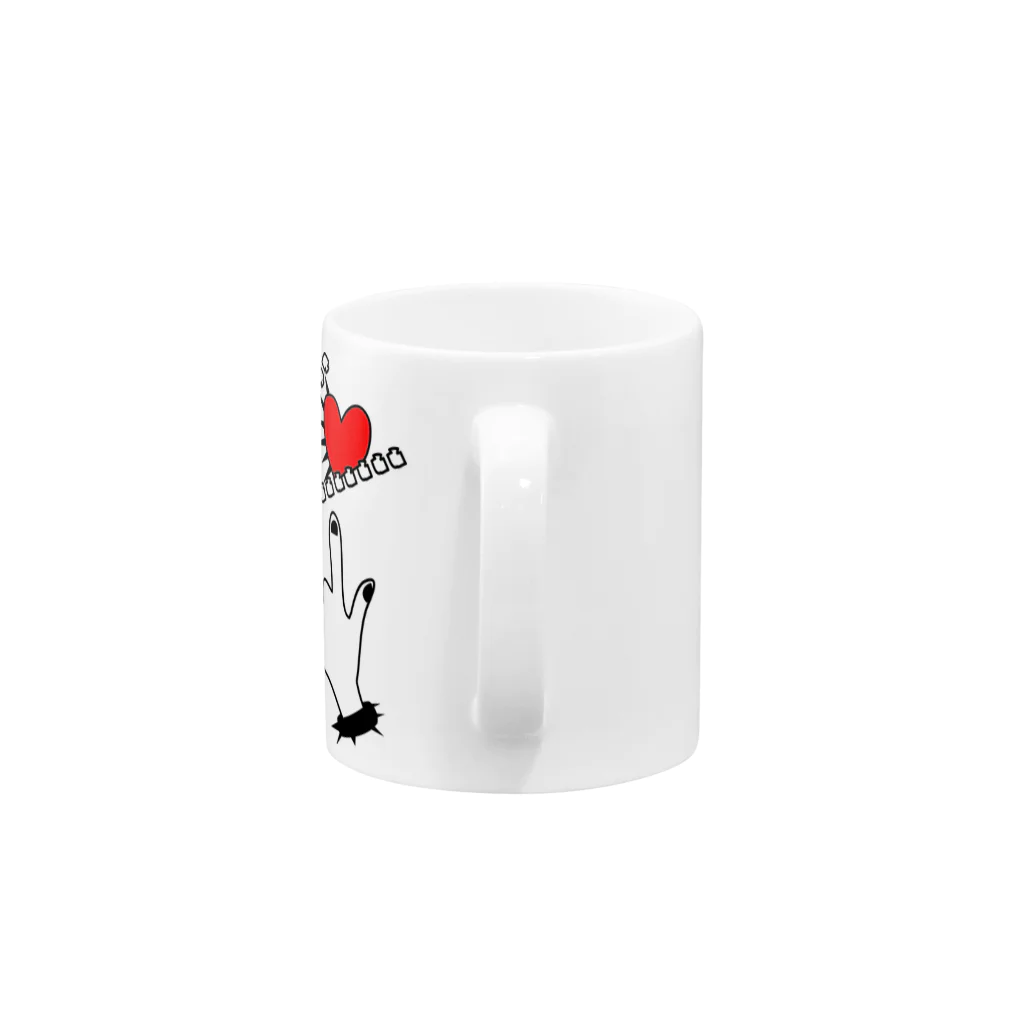 くらげのロックだぜ Mug :handle