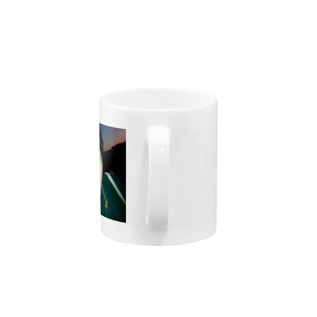 takano_fat_menのゴルカップ Mug :handle