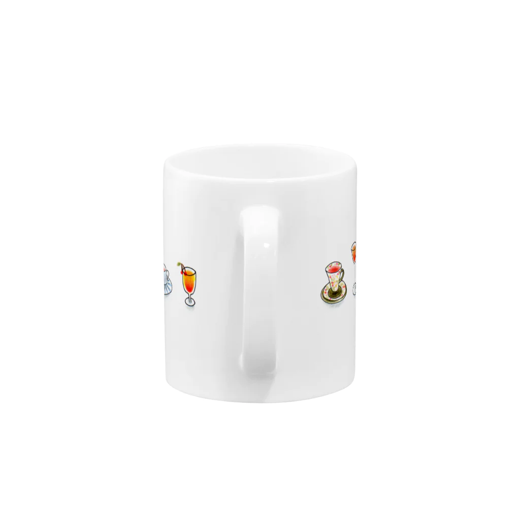 bonbonniereのdrink menu Mug :handle