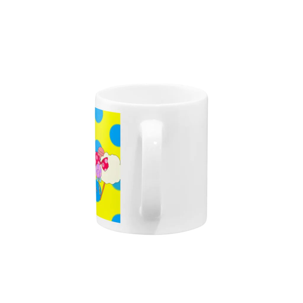 ringoameのあめたち Mug :handle