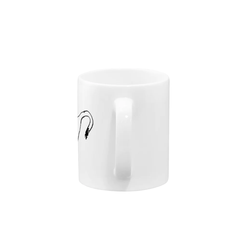 habotanのねこマグカップ Mug :handle