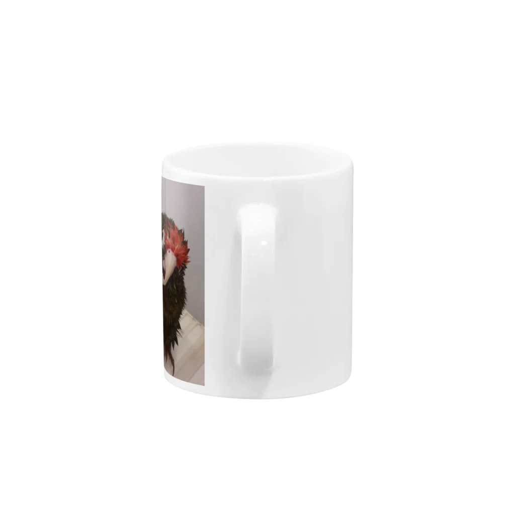 りんぽんのべろりんぽん Mug :handle