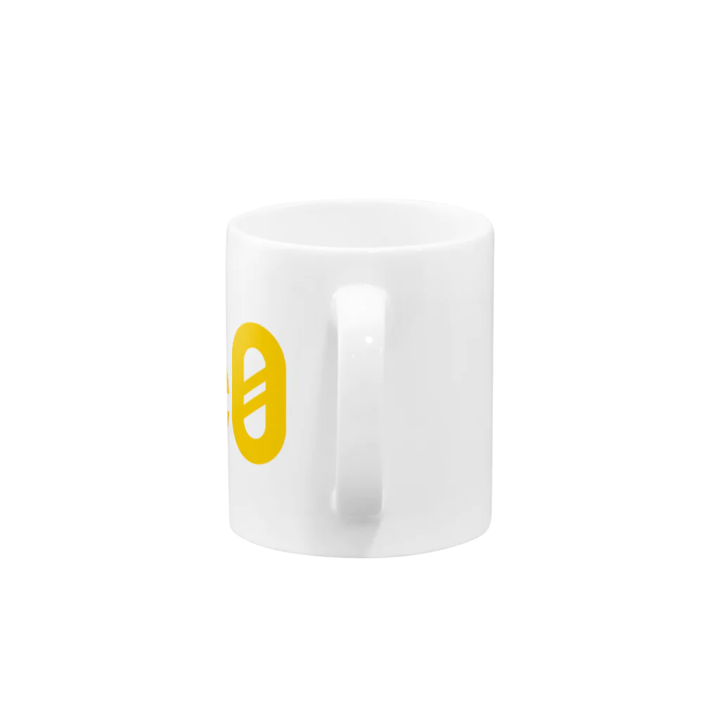 #fc0の#fc0オリジナルロゴ Mug :handle