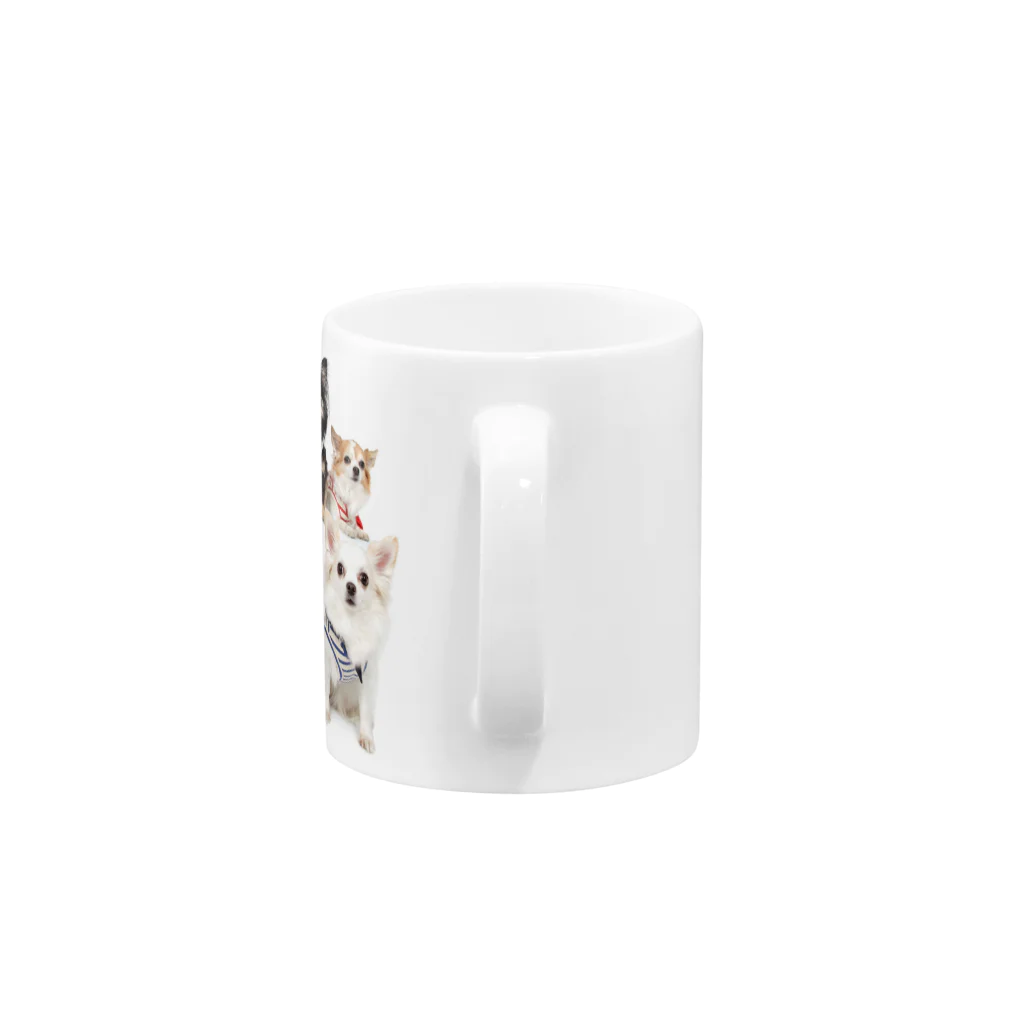 りずママのりずファミリー Mug :handle