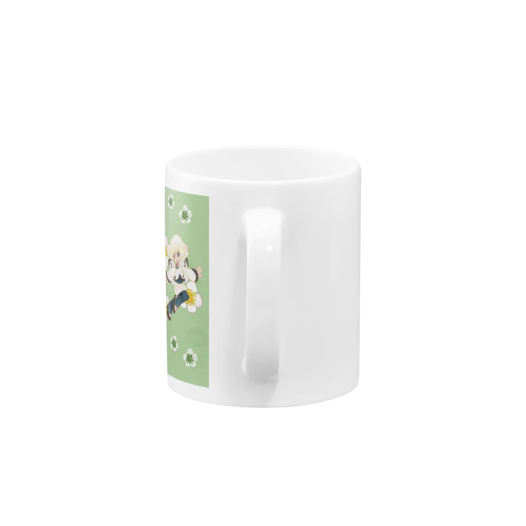 イシイリョウコのButterflyGIRLS Mug :handle