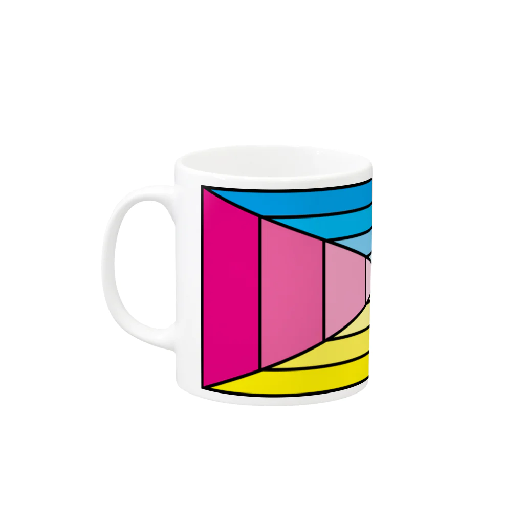 サイのひとの最大画像サイズ（文字なし） Mug :left side of the handle