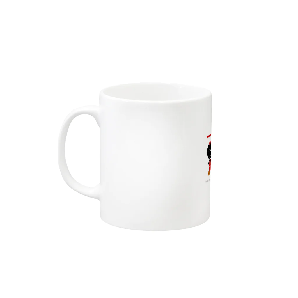 Hi-GeのBlackBoys-Sport Mug :left side of the handle