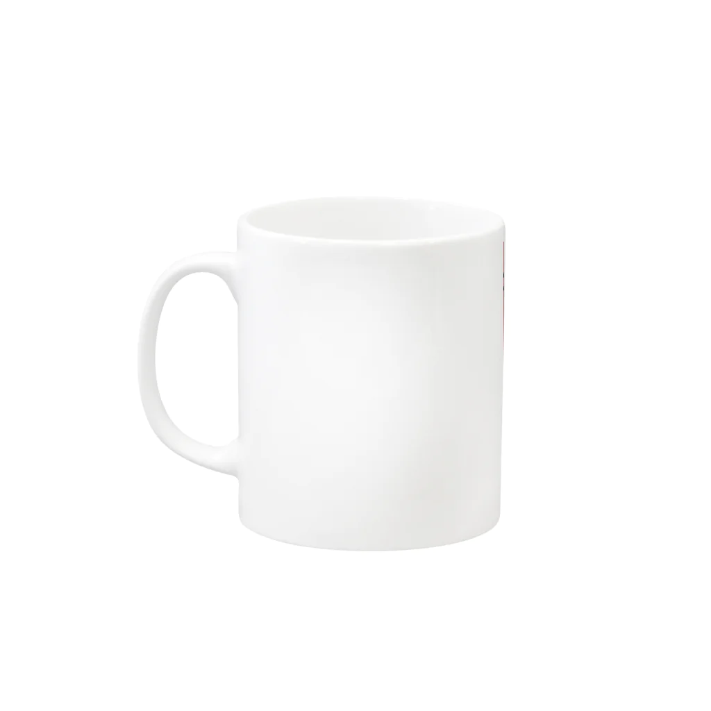 てんとうむしのくつしたのかぶりもの Mug :left side of the handle