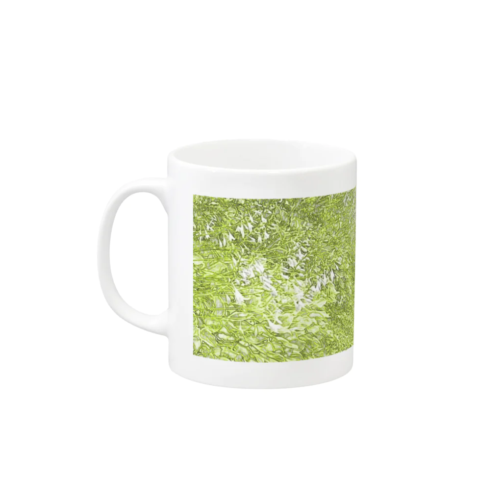 Alien_aの道に寄せて2 Mug :left side of the handle