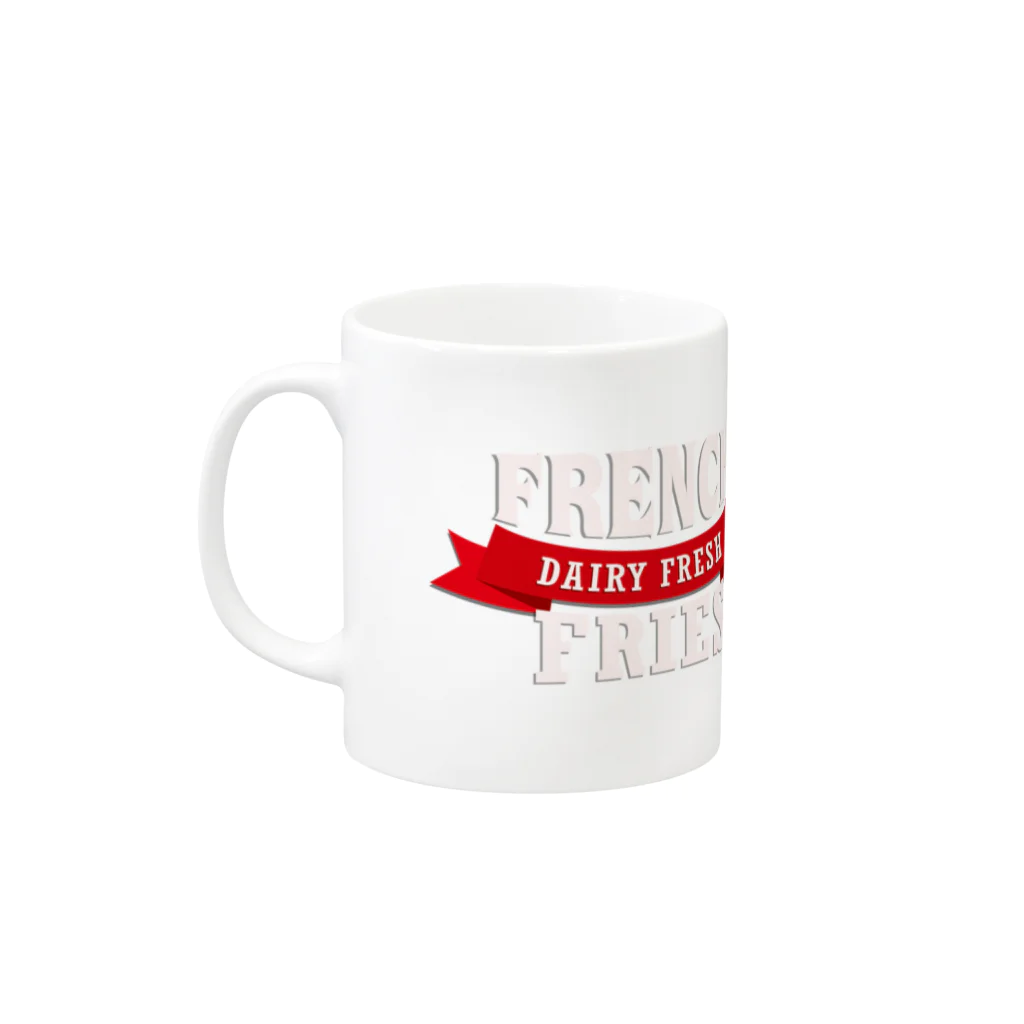 GRAPHICAのFrench Fries Series Mug :left side of the handle