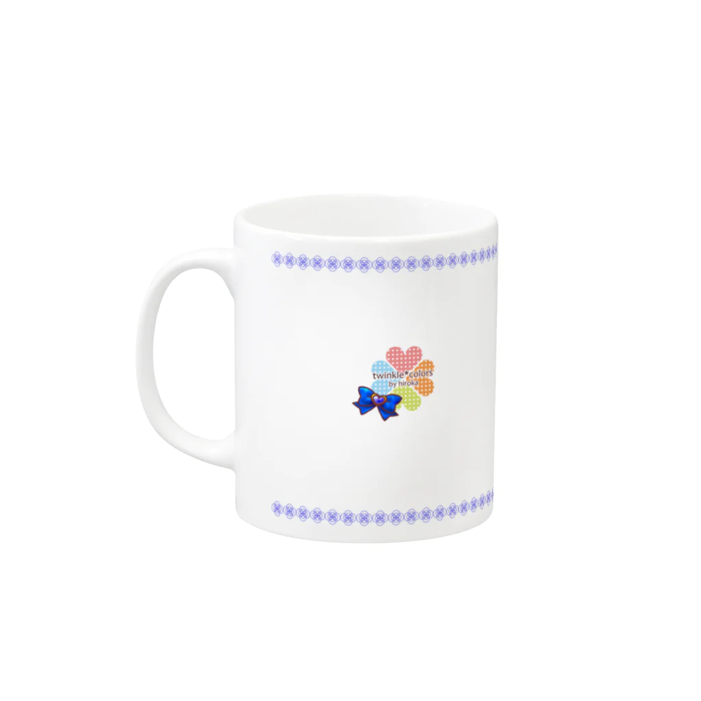 hirokaのSapphire Sept. Mug :left side of the handle