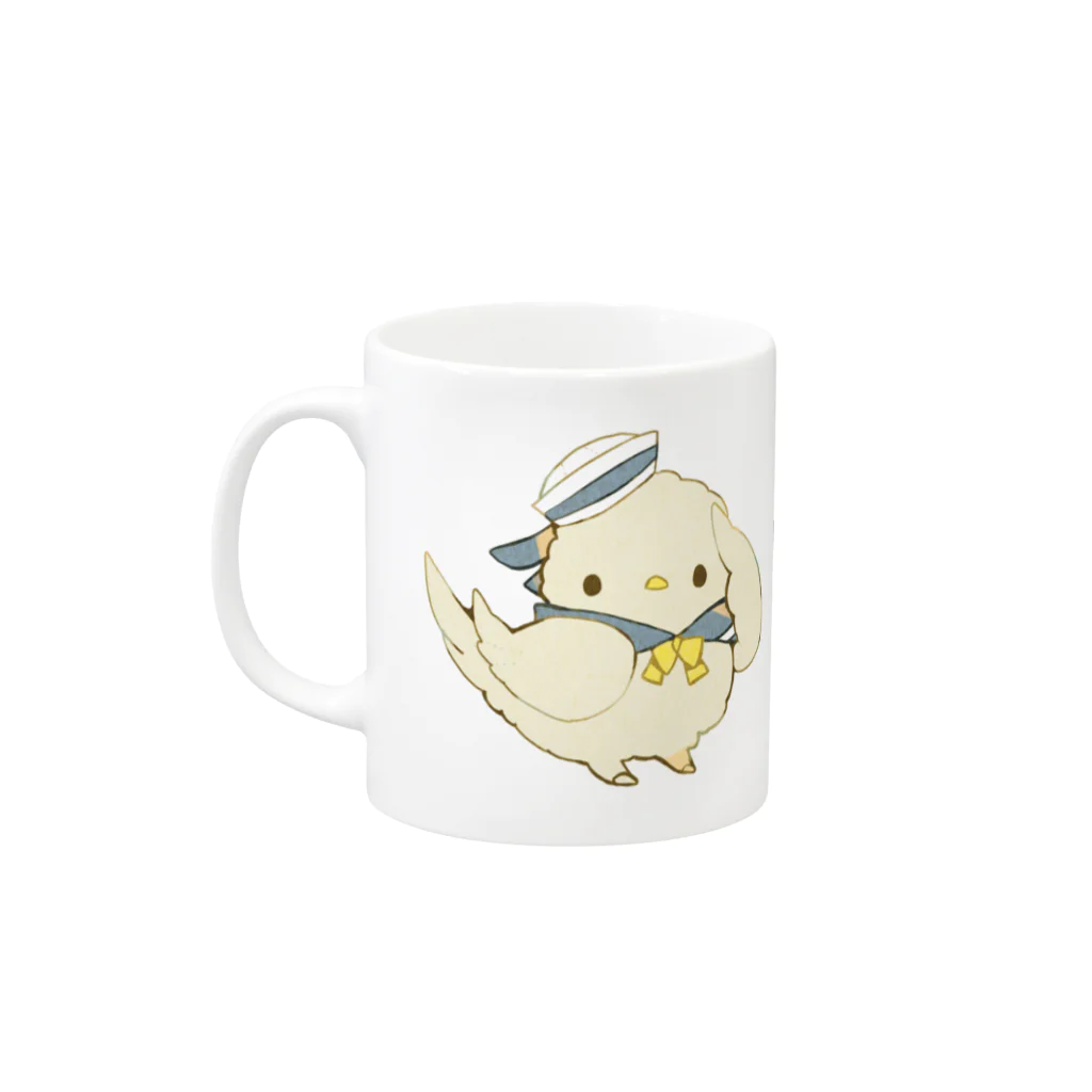 みゆまるのけいれい！（・◇・）ぴよ！ Mug :left side of the handle