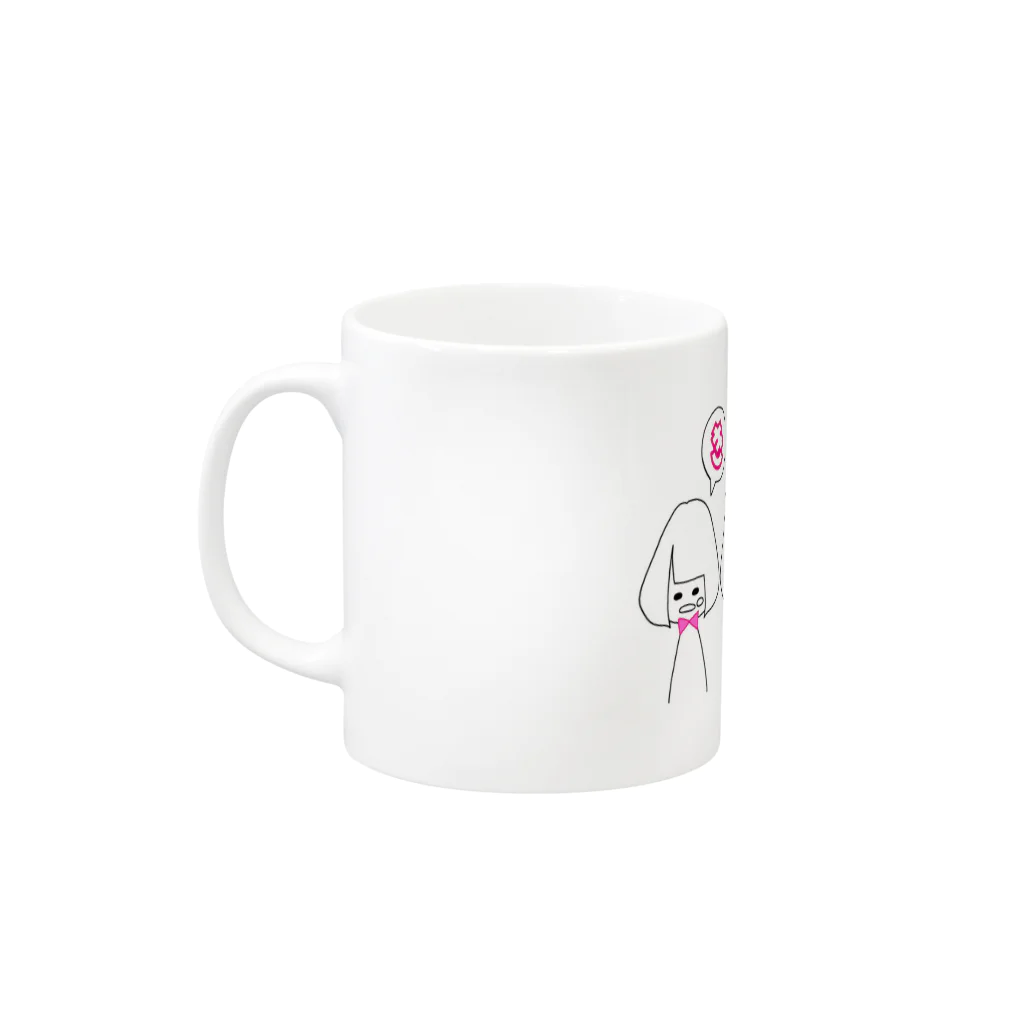 希乃のきのぽっくるだよ！！ Mug :left side of the handle