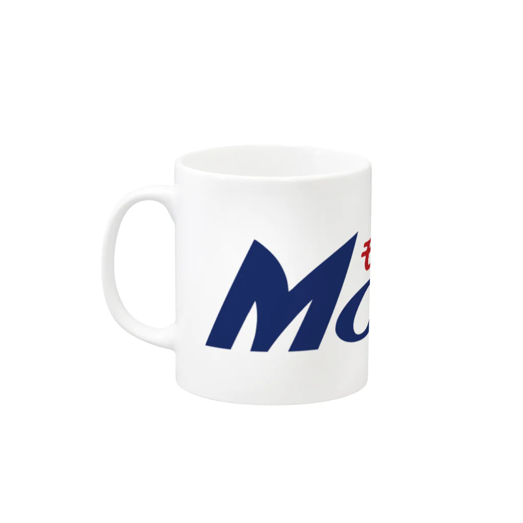 kametakaのモストアイ（イベント＆レジャーサークル）ロゴ入り Mug :left side of the handle