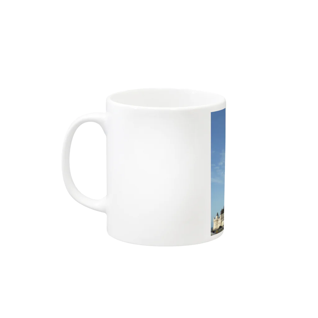 applemintのモンサンミッシェル Mug :left side of the handle