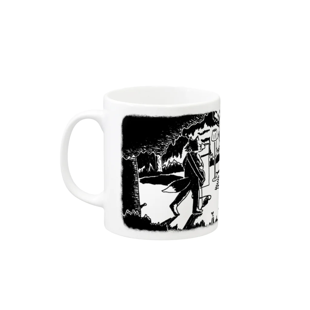 ヒロセの野音 Mug :left side of the handle