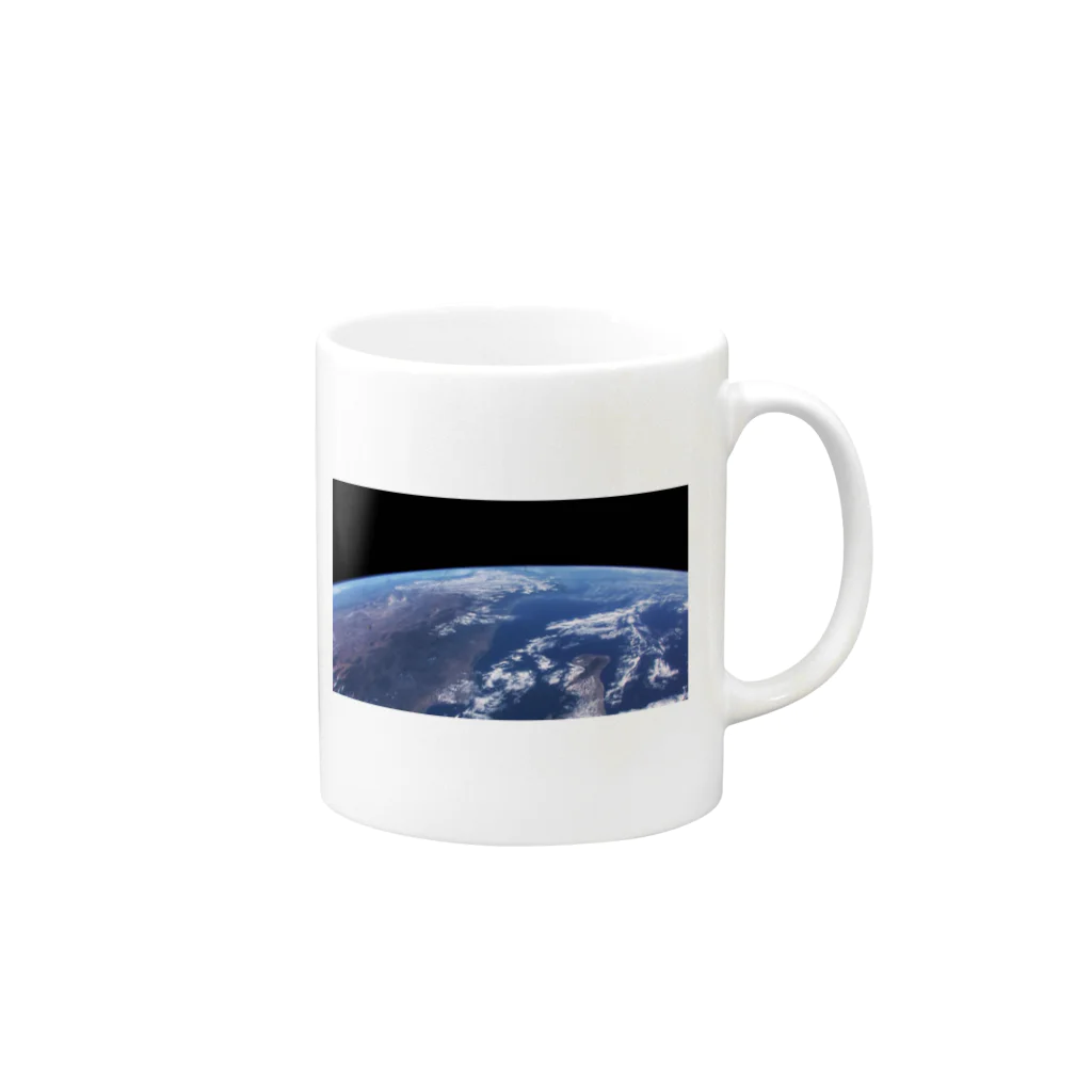 yasuhiroの地球 Mug :right side of the handle