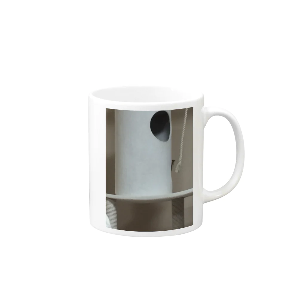 朝市の耳の一部 Mug :right side of the handle