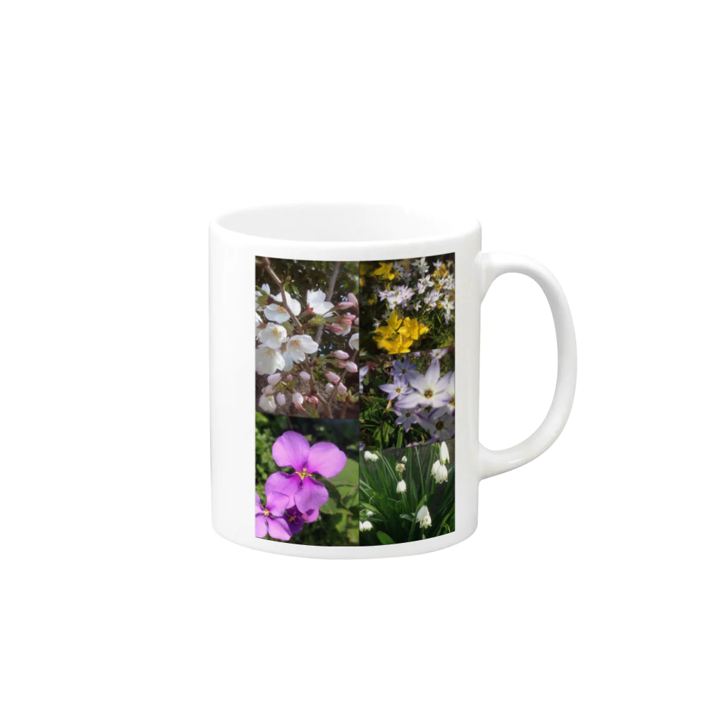 akoのspring Mug :right side of the handle