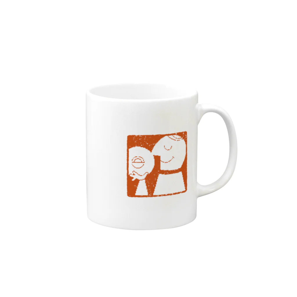 Hawaii LabelのHawaii Record mug_ORG Mug :right side of the handle