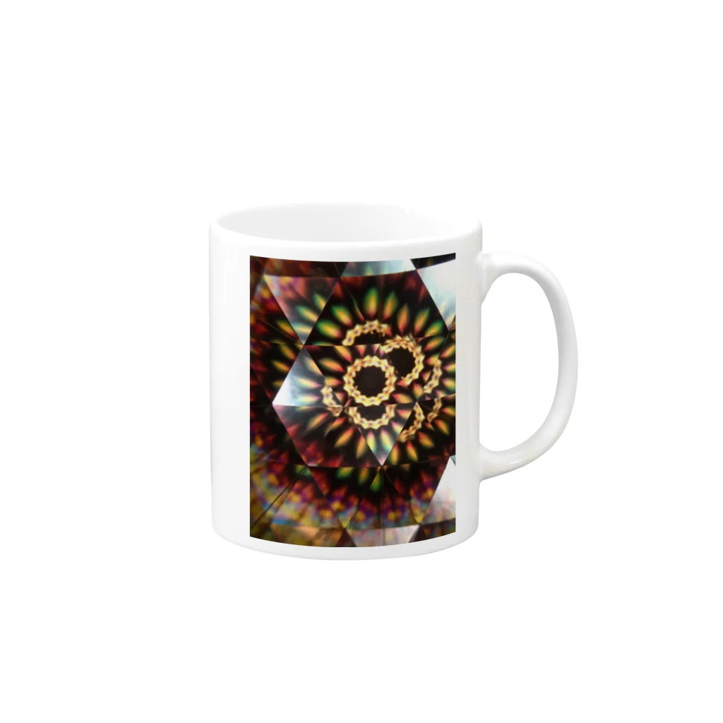 OpheliaのKaleido 02 Mug :right side of the handle