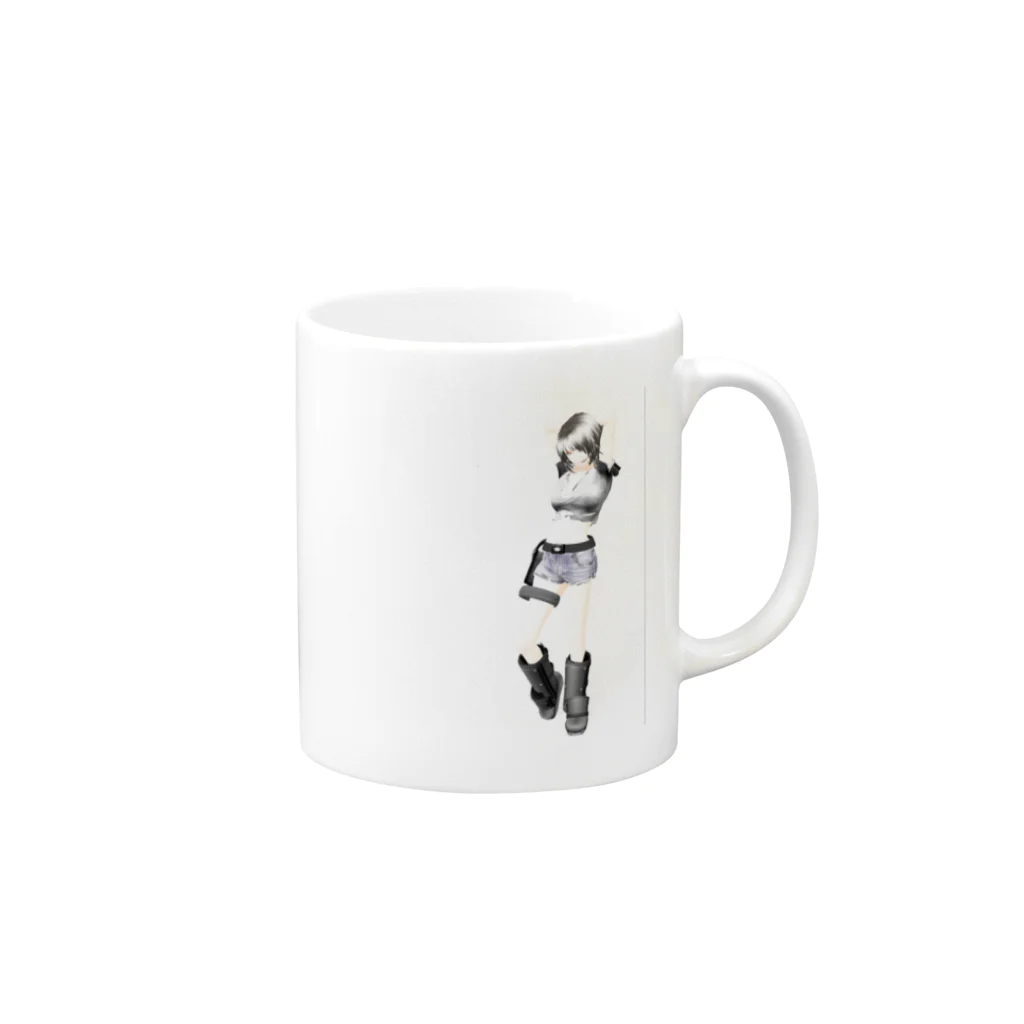 step AyaのOverexposure 1 Mug :right side of the handle