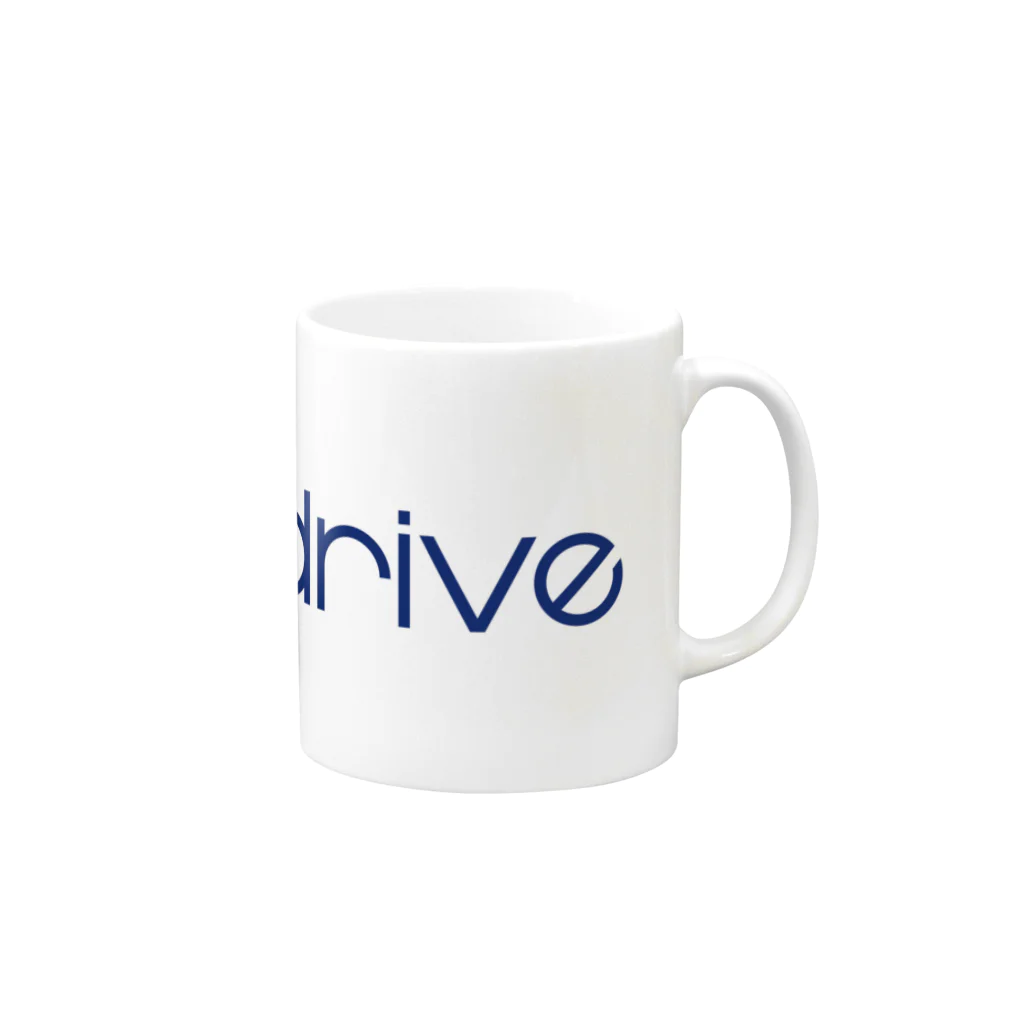 esdriveのesdrive青 Mug :right side of the handle