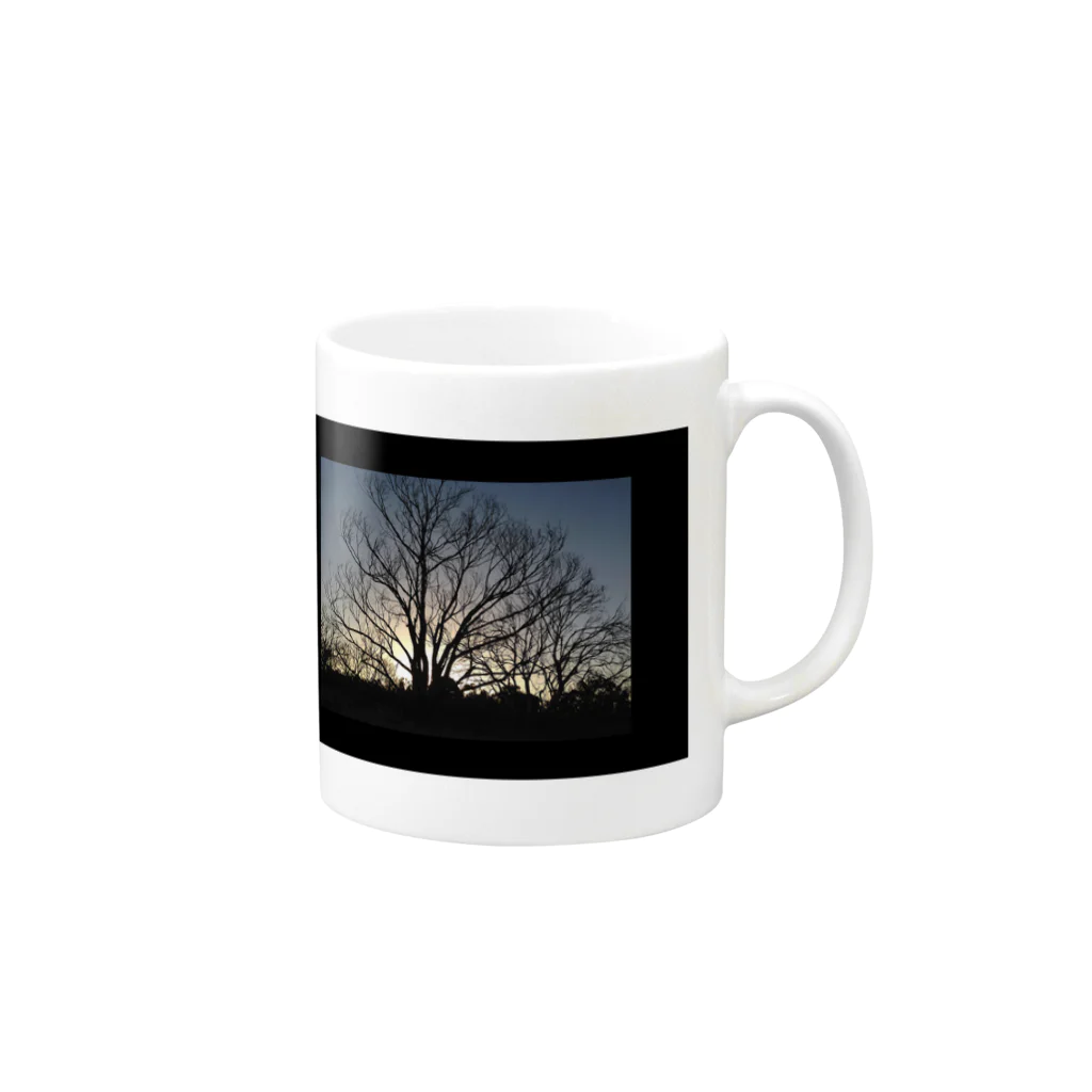 JP Link Australiaのsunrise sunset Mug :right side of the handle