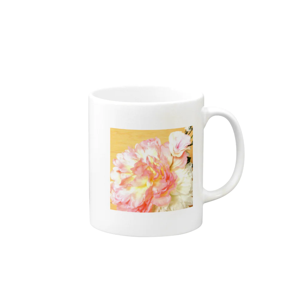 りいこのスプリングカラー Mug :right side of the handle