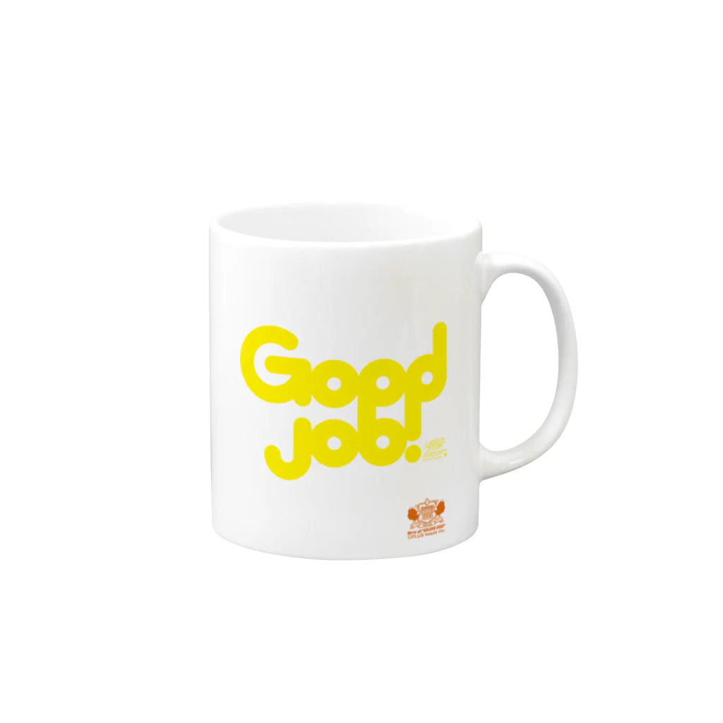 plusheadsのGood Job！ Mug :right side of the handle