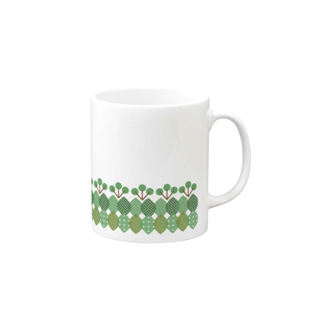 北欧の小さな雑貨店の北欧ひとかけら Mug :right side of the handle