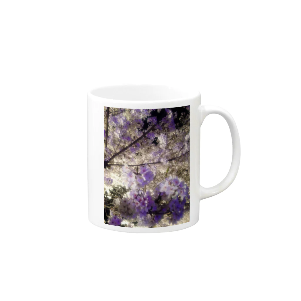 まえぞの りょー。のSAKURA Mug :right side of the handle