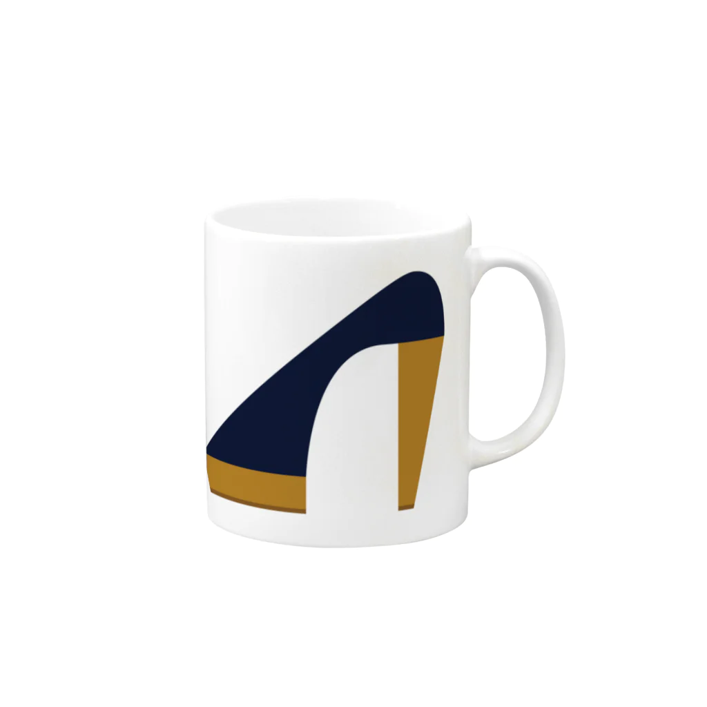 三浦 亮のpumps_v1 Mug :right side of the handle