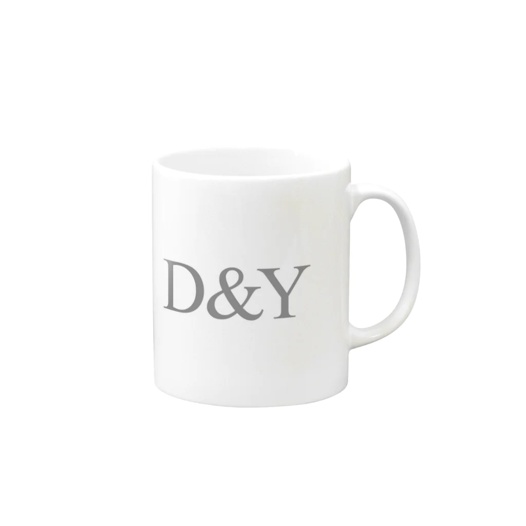 D&Y Market のD&Y simple items マグカップの取っ手の右面
