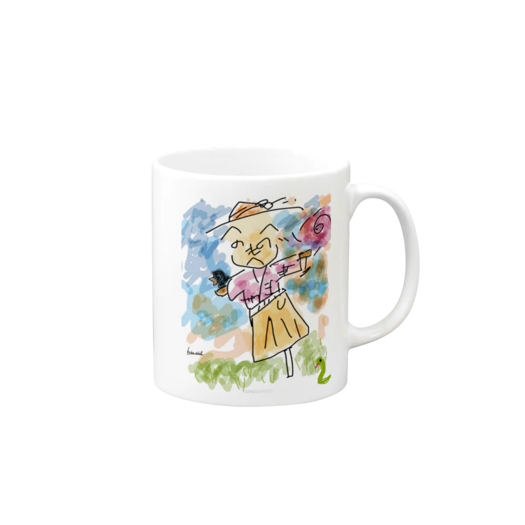 kaka-shitのkaka-shit-1 Mug :right side of the handle