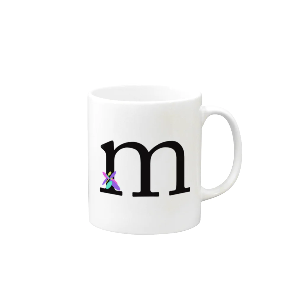 193のm Mug :right side of the handle