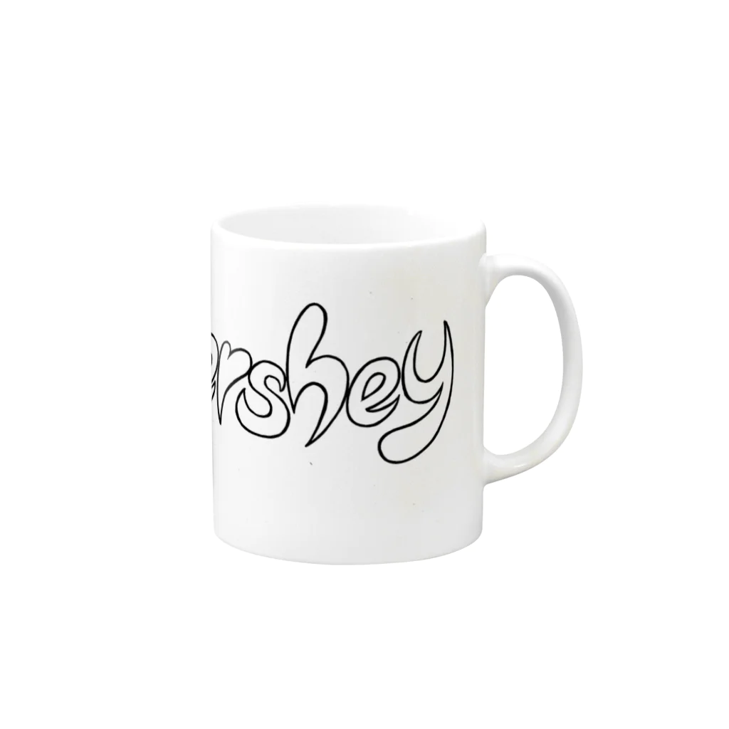 HersheyのHersheyグッズ2 Mug :right side of the handle