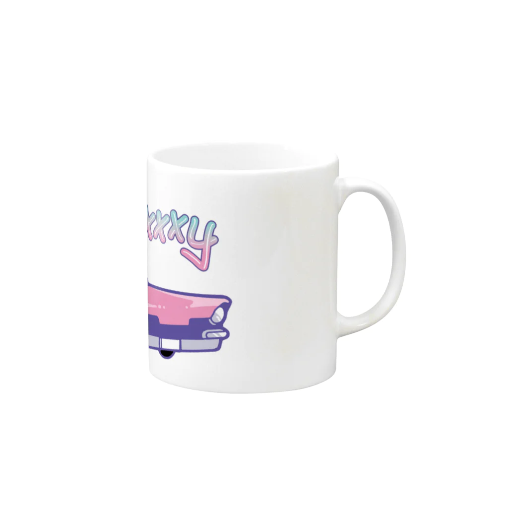 galaxxxyのDRIVE Mug :right side of the handle