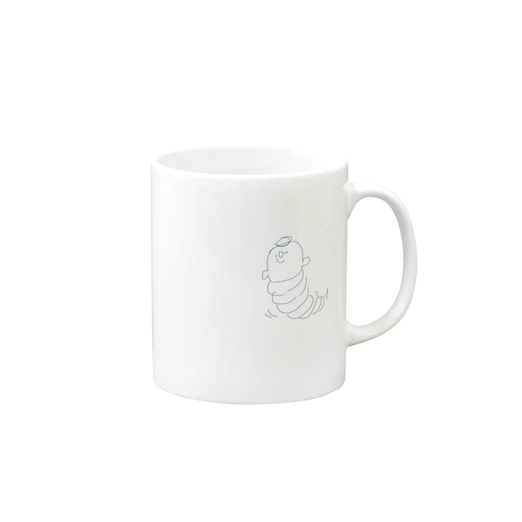 パリーグの寝袋 Mug :right side of the handle