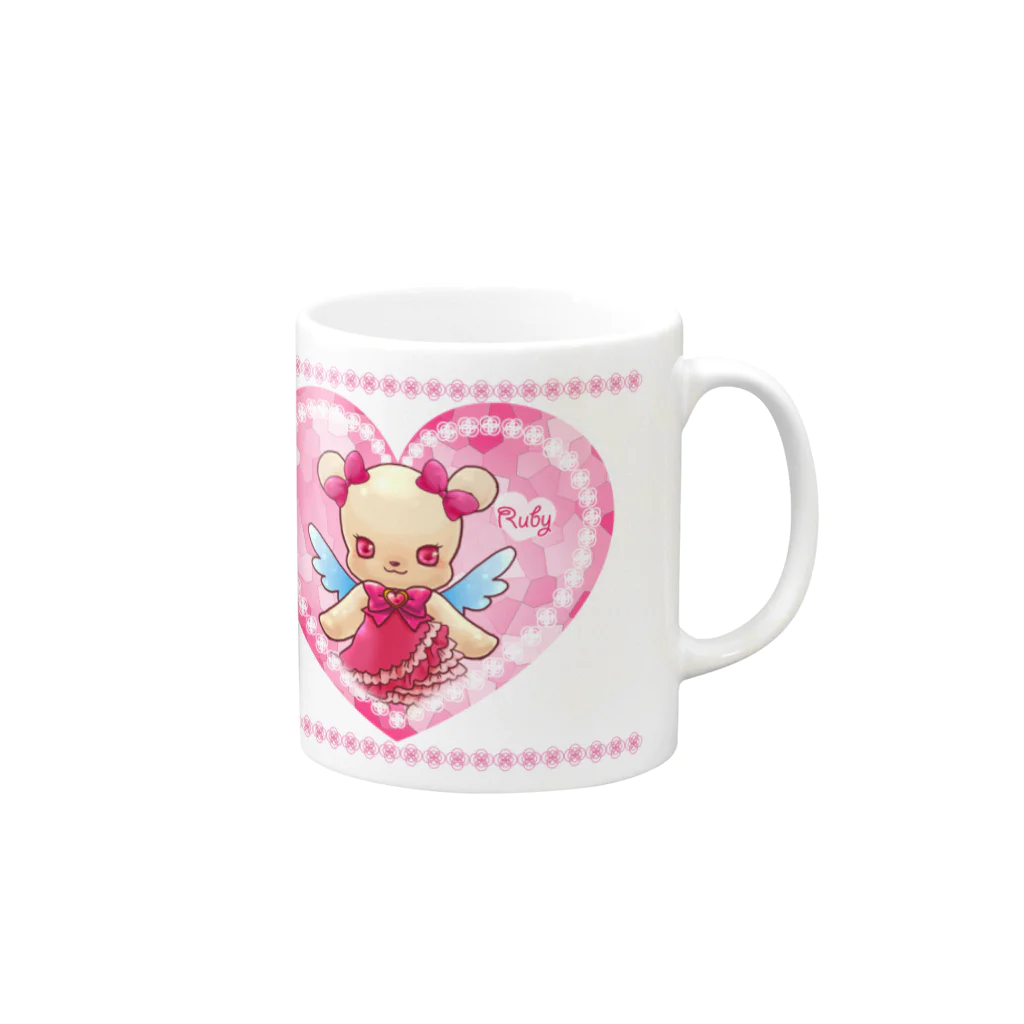 hirokaのRuby July Mug :right side of the handle