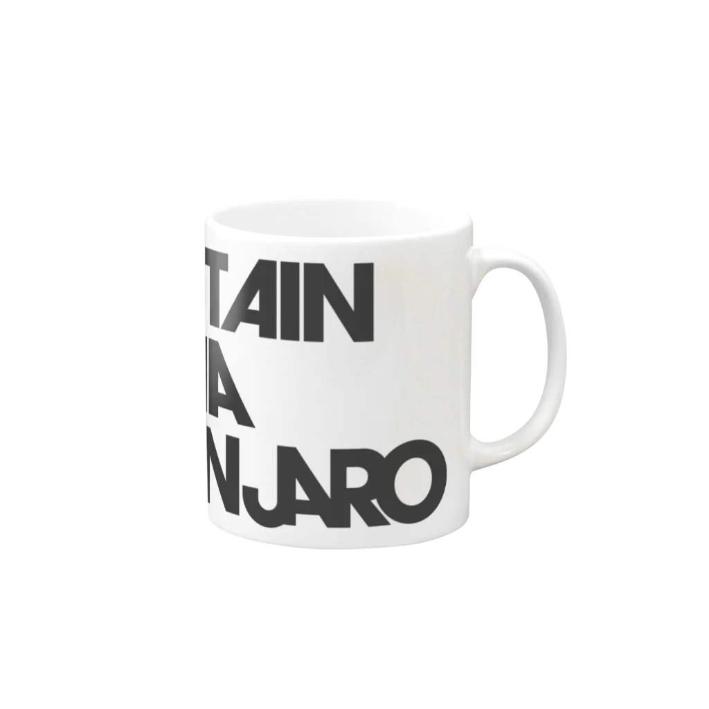 MMKilimanjaroのMMKマグカップ Mug :right side of the handle