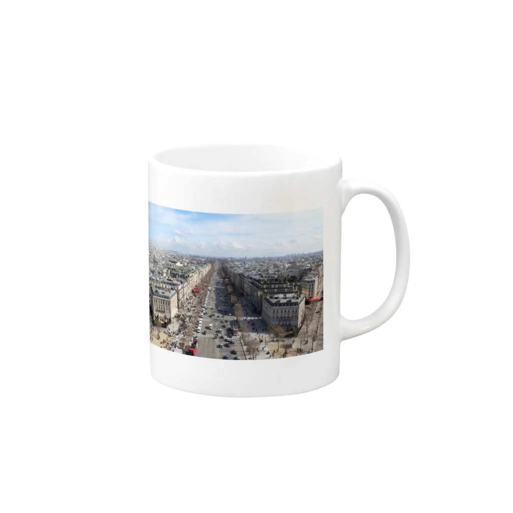 Sword ▲ PeaksのChamps-Elysées Mug :right side of the handle