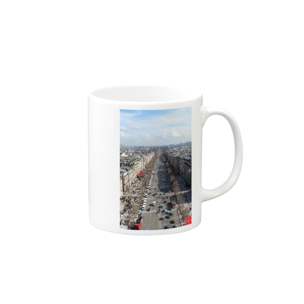 Sword ▲ PeaksのChamps-Elysées Mug :right side of the handle