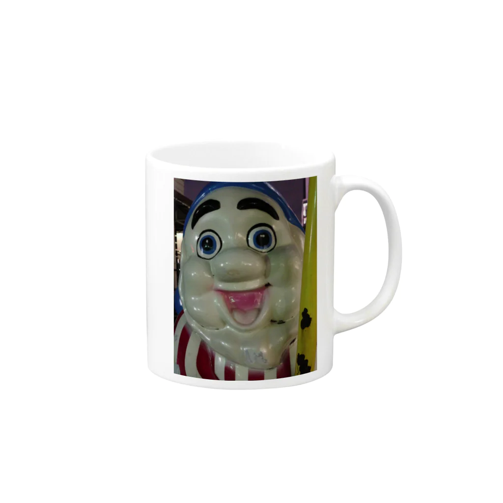 monmonのプレイおじさん3 Mug :right side of the handle