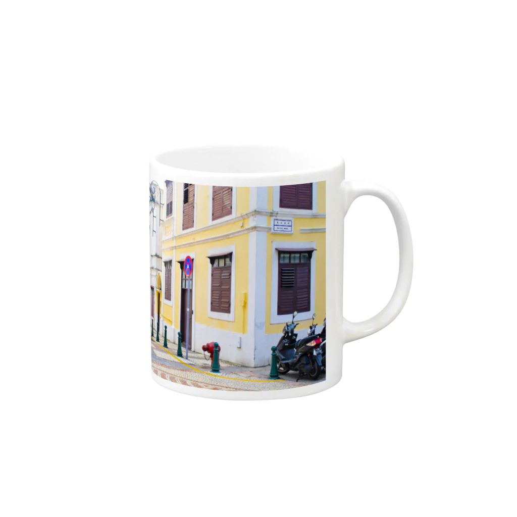 hiro_photoのmacau Mug :right side of the handle