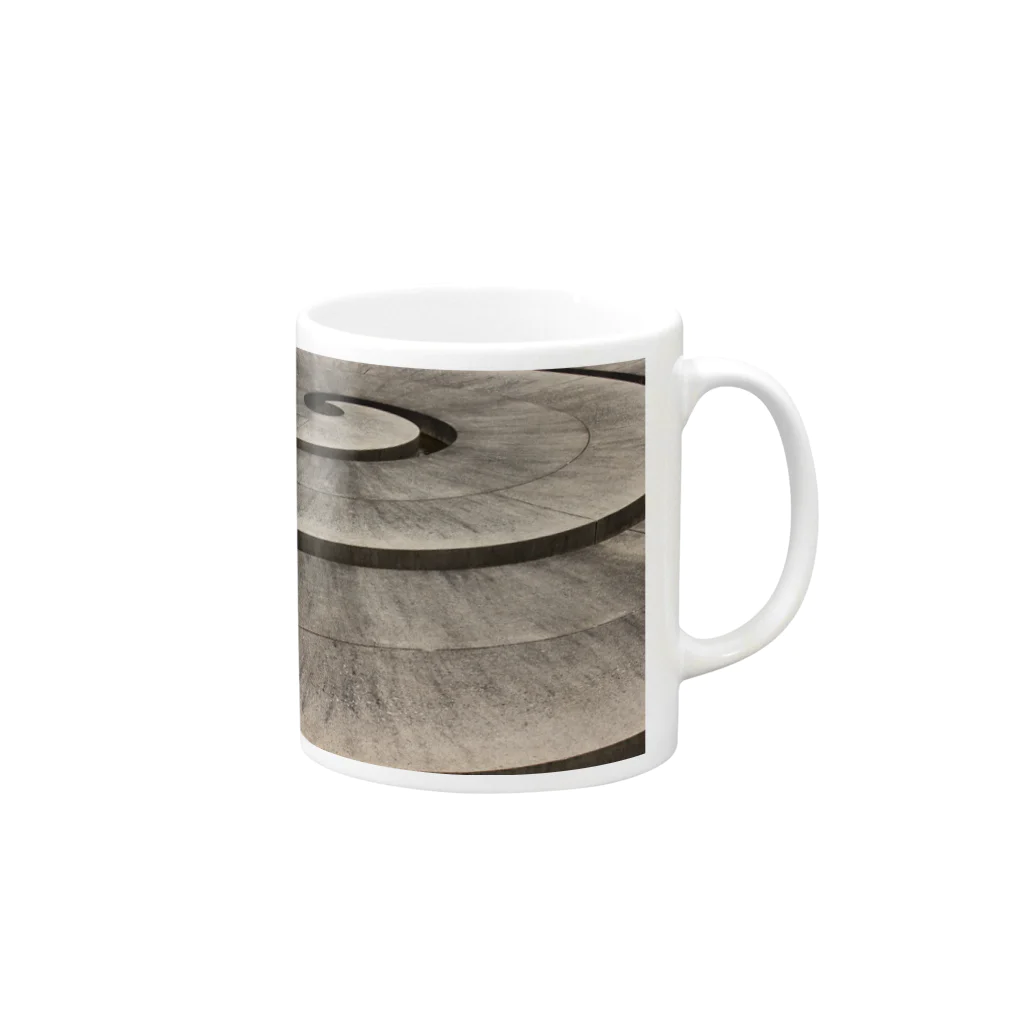 Tadakuni TaniのObjective Vector Mug :right side of the handle