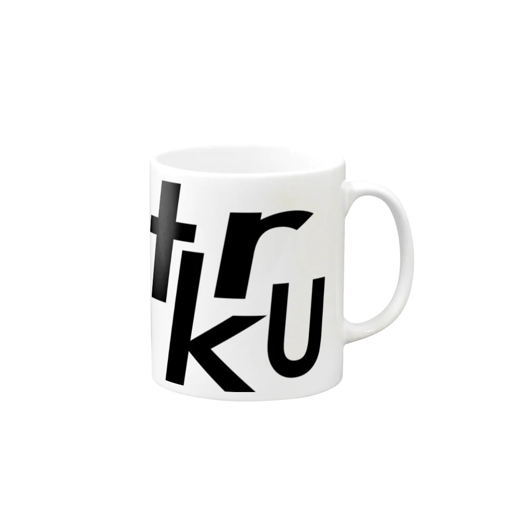 平野太一のつくる(tkru) Mug :right side of the handle