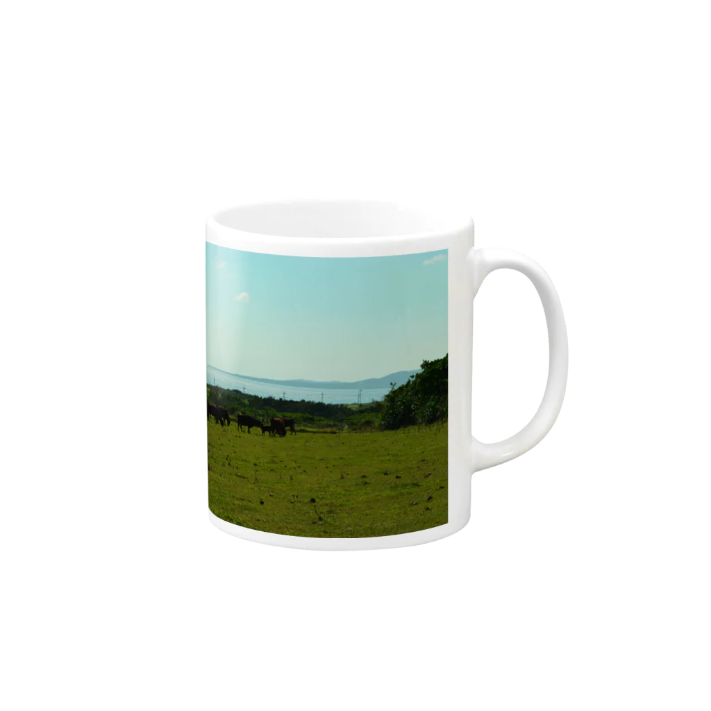 hiro_photoの小浜島 Mug :right side of the handle