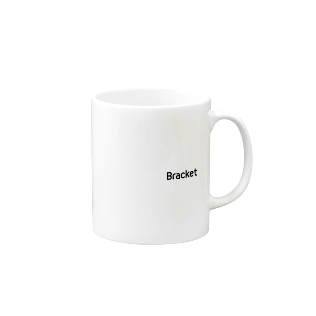 AyanaのBracketアイテム Mug :right side of the handle