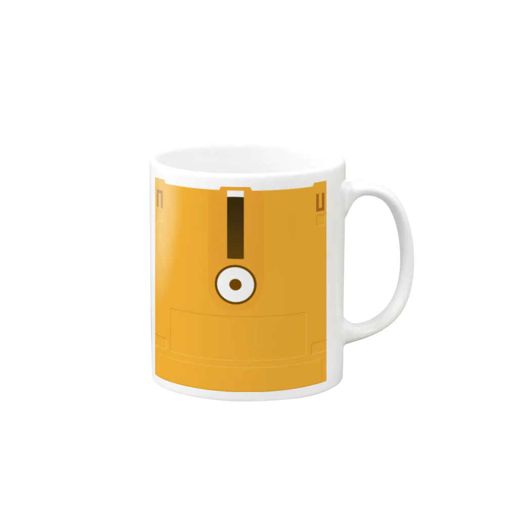 でこぽんのSecretDisk(Rewritable) Mug :right side of the handle